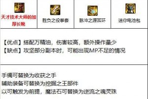 DNF武神强拳装备 怎么堆？